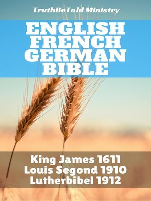 cover image of English French German Bible